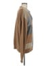 Oscar De La Renta Color Block Brown Pullover Sweater Size XXL - photo 4