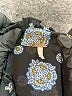 Free People 100% Polyester Blue Long Sleeve Blouse Size S (estimated) - photo 7
