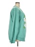 LAT Floral Teal Sweatshirt Size 2X - photo 5