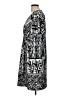 ECI Graphic Black Casual Dress Size L - photo 5