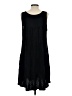 Unbranded Solid Black Casual Dress Size 3 - photo 2