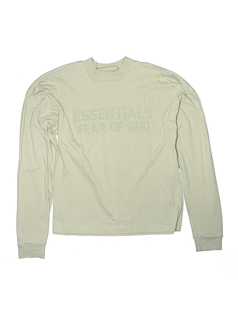 Pre-owned Essentials Kids' Long Sleeve T-shirt In Green