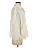 Zara Ivory 3/4 Sleeve Button-Down Shirt Size S (estimated) - photo 4