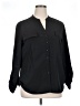 NY Collection 100% Polyester Black Long Sleeve Blouse Size XL - photo 1