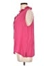 L'Agence 100% Silk Pink Blouse Size 10 - photo 5