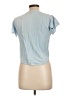 Sim & Sam 100% Rayon Blue Short Sleeve Top Size L - photo 2