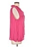 L'Agence 100% Silk Pink Blouse Size 10 - photo 4