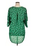 Cato 100% Polyester Polka Dots Green 3/4 Sleeve Blouse Size 14 - photo 2