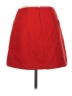 Express 100% Polyester Solid Red Casual Skirt Size 6 - photo 2