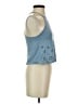 Contempo Casuals Blue Sleeveless Top Size S - photo 4