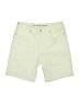 CALVIN KLEIN JEANS Solid Yellow Khaki Shorts Size 12 - photo 1