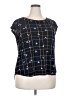 Elle Black Short Sleeve Top Size XXL - photo 1