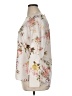 Vince Camuto 100% Polyester Floral Ivory Long Sleeve Blouse Size XL - photo 5