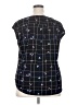 Elle Black Short Sleeve Top Size XXL - photo 2