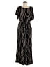 Unbranded 100% Polyester Black Jumpsuit Size L - photo 1