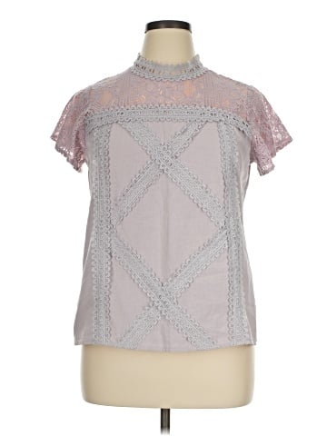 Unbranded Short Sleeve Blouse (view 1)
