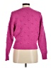 Ann Taylor Hearts Pink Pullover Sweater Size M - photo 2
