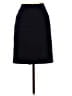 Escada Solid Black Formal Skirt Size EU 40 / US 10 - photo 1
