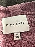 Pink Rose Pink Pullover Sweater Size M - photo 9