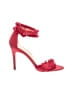 Who What Wear Red Sandals Size 7 1/2 - photo 1