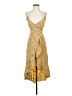 No Boundaries 100% Polyester Paisley Yellow Casual Dress Size XS - photo 1