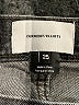 Current/Elliott 100% Cotton Chevron-herringbone Gray Jeans Size 25 waist - photo 7
