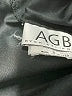 AGB 100% Polyester Solid Black Formal Skirt Size S - photo 4