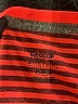 Reebok 100% Polyester Stripes Orange Short Sleeve T-Shirt Size M - photo 7
