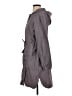 A New Day 100% Nylon Gray Trenchcoat Size XS - photo 5
