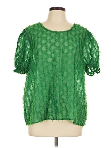 C established 1946 Short Sleeve Blouse (view 1)