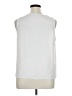 Nine West 100% Polyester White Sleeveless Blouse Size XL - photo 2