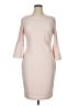 Calvin Klein Solid Pink Cocktail Dress Size 14 - photo 1