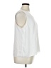 Nine West 100% Polyester White Sleeveless Blouse Size XL - photo 4