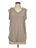 Texas True Threads Gray Sleeveless Top Size L - photo 1