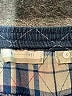 Hei Hei 100% Cotton Argyle Blue Casual Pants Size S - photo 7