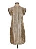 J.Crew Metallic Gold Cocktail Dress Size 00 - photo 1