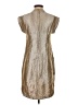 J.Crew Metallic Gold Cocktail Dress Size 00 - photo 2