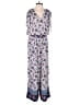 LOFT Beach Paisley Blue Jumpsuit Size XS - photo 1