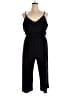 Xhilaration Solid Black Jumpsuit Size XL - photo 1