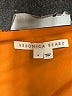 Veronica Beard 100% Silk Orange Sleeveless Silk Top Size 8 - photo 7