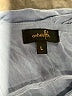 On Twelfth 100% Rayon Blue Sleeveless Blouse Size L - photo 7