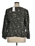 A New Day 100% Rayon Animal Print Black 3/4 Sleeve Blouse Size 1X - photo 2