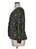 A New Day 100% Rayon Animal Print Black 3/4 Sleeve Blouse Size 1X - photo 5