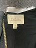 Deletta Black Short Sleeve Top Size M - photo 4
