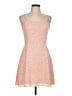 Assorted Brands 100% Polyester Hearts Pink Casual Dress Size L - photo 1