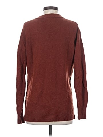 Madewell Bartlett V-Neck Pullover Sweater in Coziest Yarn (view 2)