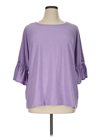 Ruby Rd. 3/4 Sleeve Top (view 1)