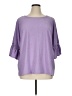 Ruby Rd. 100% Polyester Purple 3/4 Sleeve Top Size 1X - photo 1