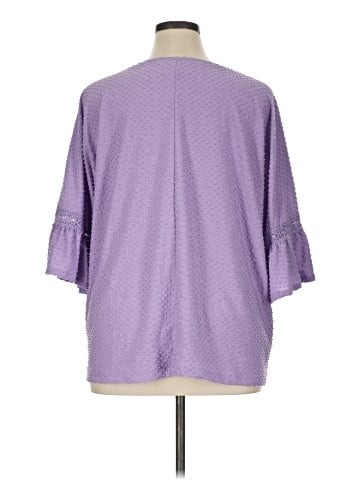 Ruby Rd. 3/4 Sleeve Top (view 2)