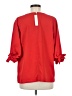 Trina Turk 100% Polyester Red 3/4 Sleeve Blouse Size M - photo 2